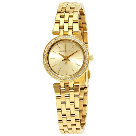 michael kors watch 3295|Michael Kors Mini Darci Champagne Dial Gold.